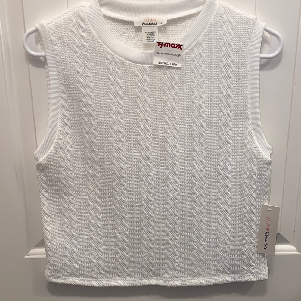 Brand new urban romantics crop top. With tags.